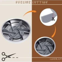 GP Bol De Nourriture Résistant Au Vandalisme Pour Chiens Bol à Nourriture Lente Avec 19 Bases à Ventouse (style Ventouse) Favorise Une Alimentation Saine Et Une Digestion Lente Chez Les Chiens Et Les Cha -Promos Patto Chou Boutique 94790952 5