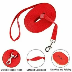 Laisse De Dressage Pour Chien (10M Rouge) Longue Sangle En Nylon Mains Libre Pour Chiens Chats Animal De Compagnie Promenade Arrimage Jogging Laisse Laisse Pour Chien Promenade De Chien Laisse 7 Laisse De Dressage Pour Chien (10M Rouge) Longue Sangle En Nylon Mains Libre Pour Chiens Chats Animal De Compagnie Promenade Arrimage Jogging Laisse Laisse Pour Chien Promenade De Chien Laisse -Promos Patto Chou Boutique 95134134 3