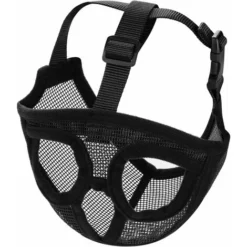 Muselière Pour Chien En Maille Museau De Chien à Museau Court Muselière Chien Museau Muzzle Réglable Respirant En Maille Muselière Bulldog Pour Piqûres D'Chewing Aboiements Chien Masque, Noir 7 Muselière Pour Chien En Maille Museau De Chien à Museau Court Muselière Chien Museau Muzzle Réglable Respirant En Maille Muselière Bulldog Pour Piqûres D'Chewing Aboiements Chien Masque, Noir -Promos Patto Chou Boutique 95180507 3