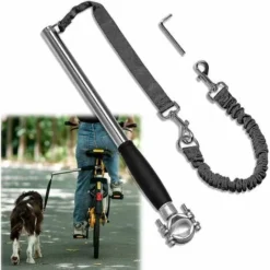 Laisse De Vélo Rétractable Pour Chiens, Laisse De Vélo Mains Libres Pour Chiens