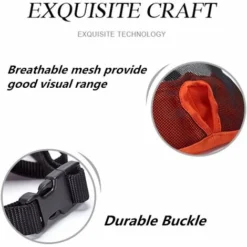 Noir - 1 Pièce, Circonférence Du Cou 30-42cm Muselière Courte Muselière Pour Chien - Muselière Réglable En Maille Respirante Pour Chiens Mordeurs Et Aboyeurs. -Promos Patto Chou Boutique 95442997 4