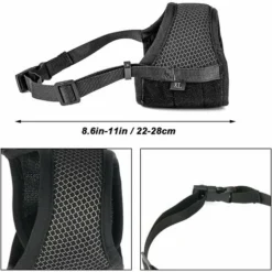 (Noir) 1 Pièce Muselière Réglable Anti-aboiement Avec Anneau En Filet AutocollantMuselière Réglable Anti-aboiement Pour Grands, Moyens Et Petits Chiens. 7 (Noir) 1 Pièce Muselière Réglable Anti-aboiement Avec Anneau En Filet AutocollantMuselière Réglable Anti-aboiement Pour Grands, Moyens Et Petits Chiens. -Promos Patto Chou Boutique 95443139 3