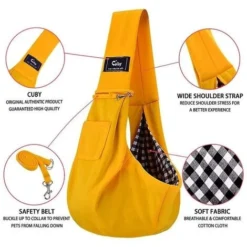 Sac Pour Chien Sac De Transport Transporter Chien Sac à Dos Sangle Petit Réglable Sangle Pour Animal De Compagnie Voyage Chat Fronde Protecteur -Promos Patto Chou Boutique 95461521 3