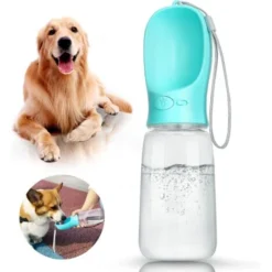 Bouteille D'eau Pour Chien, Distributeur D'eau Portable Anti-fuite Pour Chiot, Mangeoire Antibactérienne De 550 Ml Pour Animaux De Compagnie, Chien, Chat, Animal De Compagnie, Promenade En Plein Air,