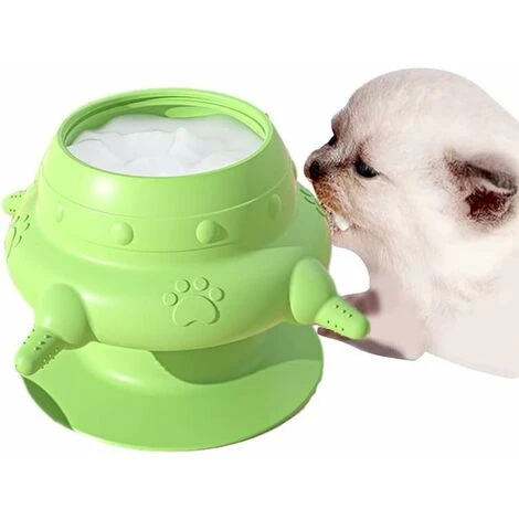 Mangeoire Pour Chiots,Bol à Lait Bionique En Silicone Pour Animaux De Compagnie Avec 4 Sucettes Et Ventouse,Biberon Silicone Pour Chiots,pour Chatons,Chiots, L'allaitement (Vert) 1 Mangeoire Pour Chiots,Bol à Lait Bionique En Silicone Pour Animaux De Compagnie Avec 4 Sucettes Et Ventouse,Biberon Silicone Pour Chiots,pour Chatons,Chiots, L'allaitement (Vert)