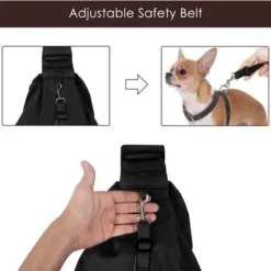 Sac De Transport Pour Animal De Compagnie, Chien Chat Main Libre étanche Sac à Bandoulière Bandoulière Réglable Sac Fourre-tout Avec Poche Avant Ceinture De Sécurité Extérieur Voyage Chiot Transporteu 8 Sac De Transport Pour Animal De Compagnie, Chien Chat Main Libre étanche Sac à Bandoulière Bandoulière Réglable Sac Fourre-tout Avec Poche Avant Ceinture De Sécurité Extérieur Voyage Chiot Transporteu -Promos Patto Chou Boutique 95790335 4