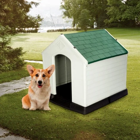 Niche Pour Chien Moyen Gardiun Zeus Plus 87x78x81 Cm Fabriquée En Résine Couleur Beige/Vert 2 Niche Pour Chien Moyen Gardiun Zeus Plus 87x78x81 Cm Fabriquée En Résine Couleur Beige/Vert – Image 2