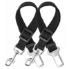 ElloLife Ceinture De Sécurité De Voiture Pour Chien, 【Lot De 2】 Ceinture De Sécurité Universelle Pour Chien, Ceinture De Sécurité Indéchirable Réglable De 50 à 90 Cm Pour Tous Les Chiens Et Chats En N