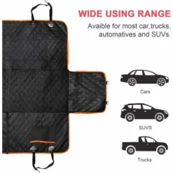 Housse De Siège De Voiture Pour Chiens, Housse De Voiture Pour Chiens, Housse De Voiture Pour Chiens, Protection De Siège De Voiture Pour Chiens, (grande 137 X 147 Cm + 4 Sangles PCS) -Promos Patto Chou Boutique 95919481 3