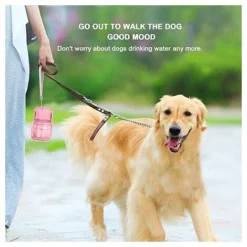Bouteille D'eau Pliable Pour Chiens - 350ml Bouteille D'eau Portable Pour Animaux De Compagnie Pour Chien Chat Marche En Plein Air Randonnée Voyage (Rosa) 9 Bouteille D'eau Pliable Pour Chiens - 350ml Bouteille D'eau Portable Pour Animaux De Compagnie Pour Chien Chat Marche En Plein Air Randonnée Voyage (Rosa) -Promos Patto Chou Boutique 95921468 5