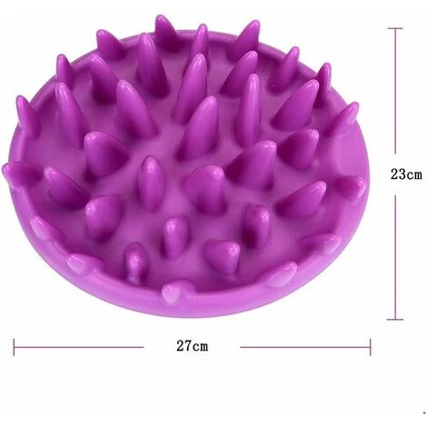 Gamelle Anti-glouton Pour Chien Gamelle D'alimentation Lente Anti Ballonnements Pour Petits, Moyens Grands Chiens Et Chats, Gamelle Anti-glouton Gamelle Interactif Pour Chien Chat Gamelle Evite Manger 2 Gamelle Anti-glouton Pour Chien Gamelle D'alimentation Lente Anti Ballonnements Pour Petits, Moyens Grands Chiens Et Chats, Gamelle Anti-glouton Gamelle Interactif Pour Chien Chat Gamelle Evite Manger – Image 2