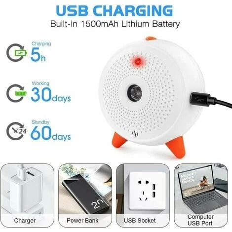 Anti Aboiement Pour Chien, Automatique Boitier Anti-Aboiement Chien, Dispositifs à Ultrason Anti Aboiement Chien, Repulsif Ultrasons étanche Et Rechargeable Avec 33ft, Pour Les Petits Et Grands Chiens 5 Anti Aboiement Pour Chien, Automatique Boitier Anti-Aboiement Chien, Dispositifs à Ultrason Anti Aboiement Chien, Repulsif Ultrasons étanche Et Rechargeable Avec 33ft, Pour Les Petits Et Grands Chiens – Image 5