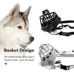 (Taille 4,Noir)Muselière Panier Pour Chiens, Prévient L'aboiement, Mâche, Réglable Pour Petits, Moyens Et Grands Chiens 9 (Taille 4,Noir)Muselière Panier Pour Chiens, Prévient L'aboiement, Mâche, Réglable Pour Petits, Moyens Et Grands Chiens -Promos Patto Chou Boutique 96788673 5