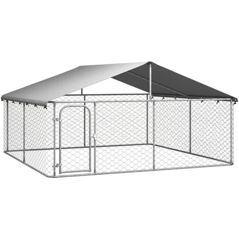 SalesHot® VidaXL Chenil D'extérieur Avec Toit Pour Chiens 300x300x150 Cm Super11720 1 SalesHot® VidaXL Chenil D'extérieur Avec Toit Pour Chiens 300x300x150 Cm Super11720