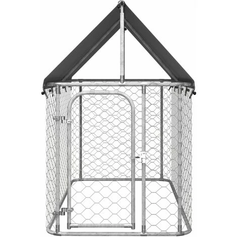 SalesHot® VidaXL Chenil Extérieur Avec Toit Pour Chiens 200x100x150 Cm Super95327 2 SalesHot® VidaXL Chenil Extérieur Avec Toit Pour Chiens 200x100x150 Cm Super95327 – Image 2