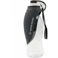 Bouteille D'eau Pour Chien Voyage En Silicone Portable Bouteille D'eau Pour Chien Voyage (Noir) KAEJYIUT -Promos Patto Chou Boutique 97014120 4