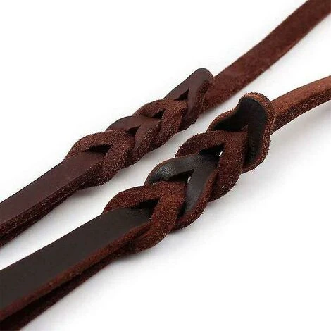 Laisse De Chien En Cuir Véritable Tressée Grande Laisse De Grand Chien Marche Formation Conduit Chiens De Traction Laisses 4 Laisse De Chien En Cuir Véritable Tressée Grande Laisse De Grand Chien Marche Formation Conduit Chiens De Traction Laisses – Image 4