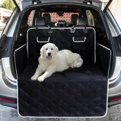Protection Coffre Voiture Pour Chien Avec Protection Latérale Universelle – Tapis De Protection Robuste Pour Chien, 185 X 103 Cm Couverture De Coffre Pour Toutes Les Voitures -Promos Patto Chou Boutique 97245246 3