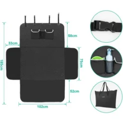 Pecute Protection Coffre Voiture Chien Universelle,Couverture De Coffre Chien Imperm¨able & Antid¨rapant, Protection Housse De Coffre Avec 3 Sacs De Rangement, Pour Petit & Moyen Voiture(102 185cm) 9 Pecute Protection Coffre Voiture Chien Universelle,Couverture De Coffre Chien Imperm¨able & Antid¨rapant, Protection Housse De Coffre Avec 3 Sacs De Rangement, Pour Petit & Moyen Voiture(102 185cm) -Promos Patto Chou Boutique 97247017 5