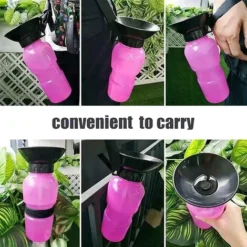 Gourde Pour Chien, Bouteille D'eau Pour Chiens, 500ml Gamelle Abreuvoirs Pour Pet Distributeur D'eau Antibactérie Voyage Bouteille Bol, Animal De Compagnie Extérieur Potable 8 Gourde Pour Chien, Bouteille D'eau Pour Chiens, 500ml Gamelle Abreuvoirs Pour Pet Distributeur D'eau Antibactérie Voyage Bouteille Bol, Animal De Compagnie Extérieur Potable -Promos Patto Chou Boutique 97504632 4