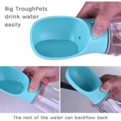 Bouteille D'Eau Pour Chien, Bouteille Portable Pour Animal De Compagnie De 550 Ml, Bouteille Sans Bpa Pour Chien Et Chat, Idéale Pour Les Déplacements, Les Voyages Et La Randonnée. 7 Bouteille D'Eau Pour Chien, Bouteille Portable Pour Animal De Compagnie De 550 Ml, Bouteille Sans Bpa Pour Chien Et Chat, Idéale Pour Les Déplacements, Les Voyages Et La Randonnée. -Promos Patto Chou Boutique 97536729 3