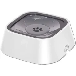 Bol D'Eau Pour Animaux De Compagnie Sans Déversement Bol D'Alimentation En Eau Lente Bol Pour Chien