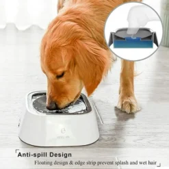 Bol D'Eau Pour Animaux De Compagnie Sans Déversement Bol D'Alimentation En Eau Lente Bol Pour Chien 8 Bol D'Eau Pour Animaux De Compagnie Sans Déversement Bol D'Alimentation En Eau Lente Bol Pour Chien -Promos Patto Chou Boutique 97536862 4