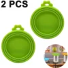 Couvercles De Canettes De Nourriture Pour Animaux De Compagnie, Couvercles De Canettes En Silicone Pour Nourriture Pour Chiens Et Chats, Taille Universelle Pour Petites, Moyennes Et Grandes Canettes,