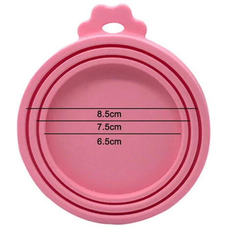 Couvercles De Canettes De Nourriture Pour Animaux De Compagnie, Couvercles De Canettes En Silicone Pour Nourriture Pour Chiens Et Chats, Taille Universelle Pour Petites, Moyennes Et Grandes Canettes, 5 Couvercles De Canettes De Nourriture Pour Animaux De Compagnie, Couvercles De Canettes En Silicone Pour Nourriture Pour Chiens Et Chats, Taille Universelle Pour Petites, Moyennes Et Grandes Canettes, – Image 5