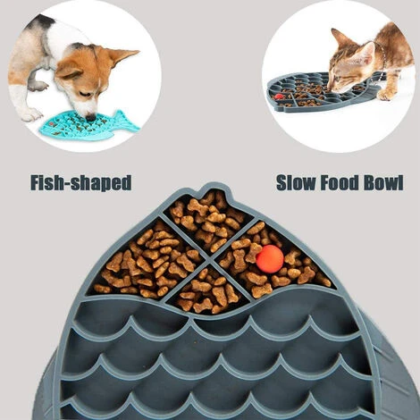 Tapis À Lécher Pour Chien À Alimentation Lente Pour Animaux De Compagnie Alternative Amusante Aux Bols Pour Chiens À Alimentation Lente, Tapis À Priser Et Bols Pour Chiens Bol À Nourriture Lente En Fo 4 Tapis À Lécher Pour Chien À Alimentation Lente Pour Animaux De Compagnie Alternative Amusante Aux Bols Pour Chiens À Alimentation Lente, Tapis À Priser Et Bols Pour Chiens Bol À Nourriture Lente En Fo – Image 4