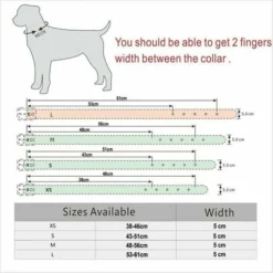 Superbe Réglable Style Punk Sharp Pointes PU Cuir Pet Dog Colliers Pour Chiens Moyens Grands Chiens L(33-61CM)Lefou -Promos Patto Chou Boutique 97672650 4