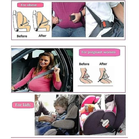 Ceintures De Sécurité Lot De 2 Rallonges De Ceinture De Sécurité De Voiture Universelles Sangle D'extension De Ceinture De Sécurité Réglable 23cmgris 2pcs 36cm 5 Ceintures De Sécurité Lot De 2 Rallonges De Ceinture De Sécurité De Voiture Universelles Sangle D'extension De Ceinture De Sécurité Réglable 23cmgris 2pcs 36cm – Image 5