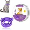 LTS FAFA Collier Apaisant Pour Chiens Et Chats, Collier Anti-anxiété De Taille Réglable, Effet Apaisant Durable Et Naturel, Soulagement De L'anxiété Pour Chat Et Chien 1pc 38cm