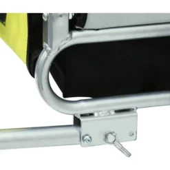Remorque De Vélo Pour Chien Remorque De Vélo Pour Vos Animaux De Compagnie Pliable Réflecteurs Drapeau , Max. 30 Kg Jaune -Promos Patto Chou Boutique 98035170 4