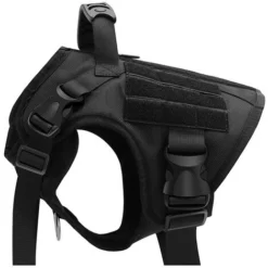 Harnais Tactiques Pour Chien , Gilets à Anneaux Pour Chiens De Travail Militaires, Harnais D'entraînement Sans Tension, L -Promos Patto Chou Boutique 98200410 4