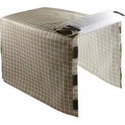 Couverture De Caisse De Chien Housse En Tissu Oxford - Intérieur/Extérieur Imperméable Coupe-Vent - Couvertures De Chenil Pour Animaux De Compagnie - Fit For Wire Dog Crate,L,Brown