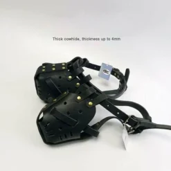 Muselières Pour Animaux De Compagnie,Cuir Fait à,Chiens Taille Moyenne Et Grande,Berger Allemand Doberman,Masques Anti-Morsure Le Dressage Chiens,muselières Défense -Promos Patto Chou Boutique 98816259 4