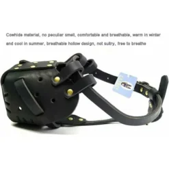 Muselières Pour Animaux De Compagnie,Cuir Fait à,Chiens Taille Moyenne Et Grande,Berger Allemand Doberman,Masques Anti-Morsure Le Dressage Chiens,muselières Défense -Promos Patto Chou Boutique 98816259 5