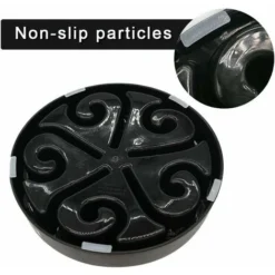 Gamelle Anti Glouton Chien Gamelle D'alimentation Lente Avec Base Antidérapante Favorise Une Alimentation Saine Et Une Digestion Lente (Small Medium, Noir) -Promos Patto Chou Boutique 98864750 4