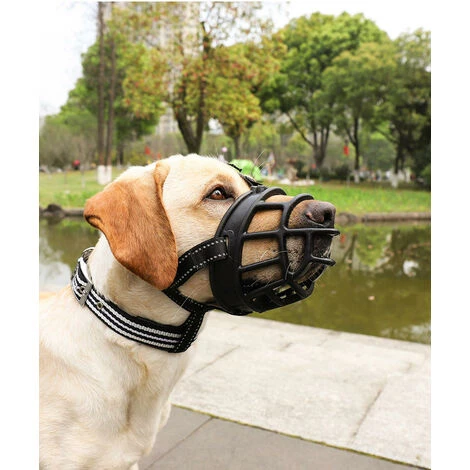 Venom Muselière Pour Chien Anti-morsure Muselière Pour Chien Moyens Et Grands Chiens Anti-manger Et Boire Golden Retriever Grand Chien Dispositif Anti-aboiement Labrador-réfléchissant Soie Plastique Museau- 5 Venom Muselière Pour Chien Anti-morsure Muselière Pour Chien Moyens Et Grands Chiens Anti-manger Et Boire Golden Retriever Grand Chien Dispositif Anti-aboiement Labrador-réfléchissant Soie Plastique Museau- – Image 5